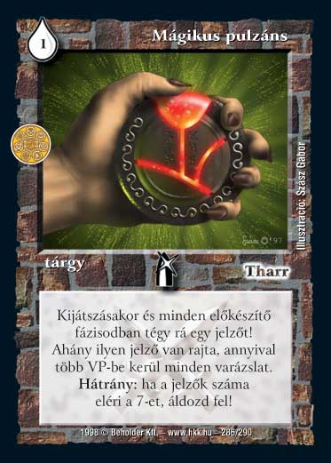 Kiadás: Ezüsthajnal, Túlélők Földje
Gyakoriság: ritka