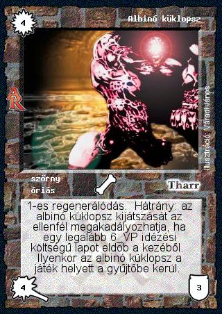 Kiadás: Alanori Krónika
Gyakoriság: ritka