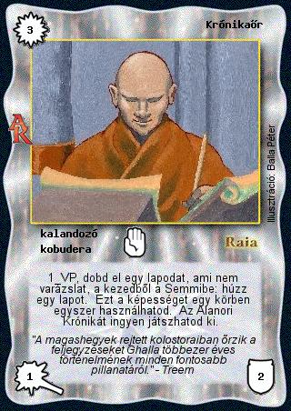 Kiadás: Alanori Krónika
Gyakoriság: ritka