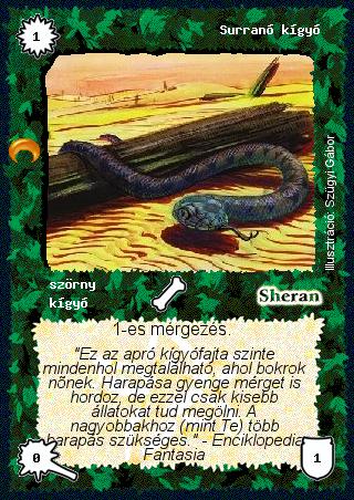 Kiadás: Chara-din visszatér
Gyakoriság: gyakori