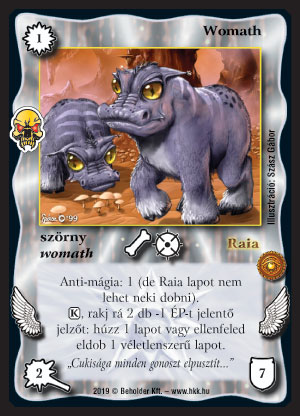 Kiadás: Védnök 2021, Élőholt invázió
Gyakoriság: ritka